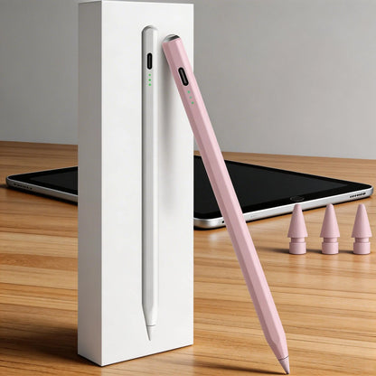 Stylus Pen for Ipad, Apple Pencil for Ipad 9Th&10Th Generation - Ipad Pencil 2Nd Generation, Fast Charge Active Pencil Compatible with 2018-2023 Apple Ipad Pro11&12.9 Inch, Ipad Air 3/4,Ipad 6/7/8/9/10,Ipad Mini 5/6 Gen Tech Accessories Universal Nib