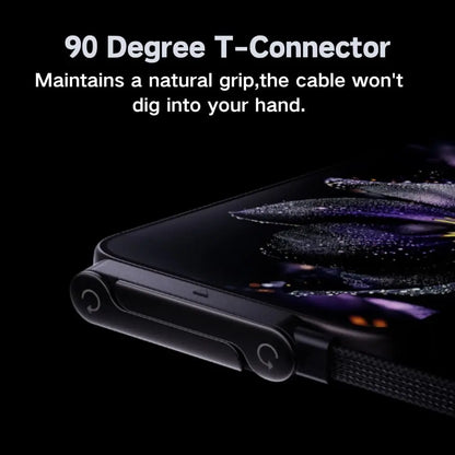 Sideways Phone Charger, 2 in 1 Invisible Holder Charger Cable, 240W Braided Fast Charge Cable with Built-In Phone Stand, 2026 New Foldable Durable USB-C Cord for Phone
